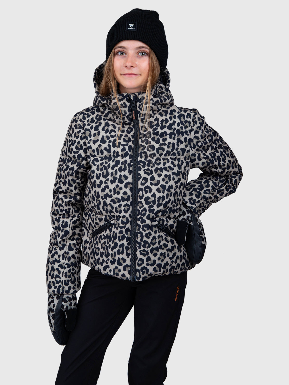 Fiasky-Print Girls Snow Jacket | Wild Thing Fungi