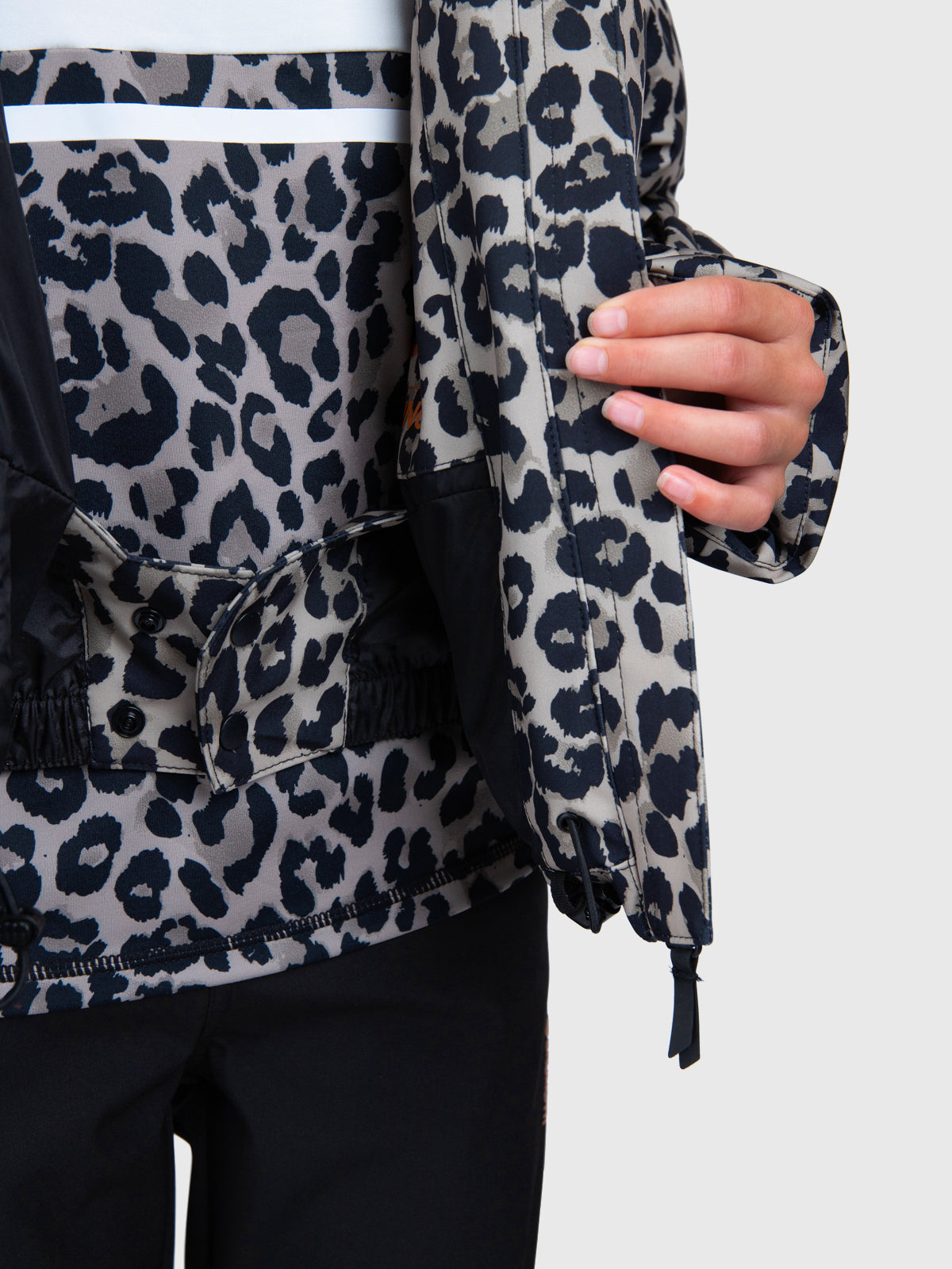 Fiasky-Print Girls Snow Jacket | Wild Thing Fungi