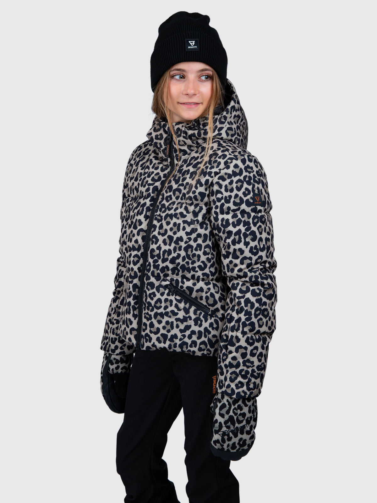 Fiasky-Print Girls Snow Jacket | Wild Thing Fungi