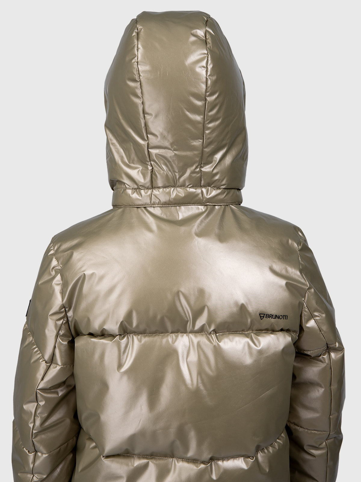 Fiasky-Metallic Girls Snow Jacket | Fungi