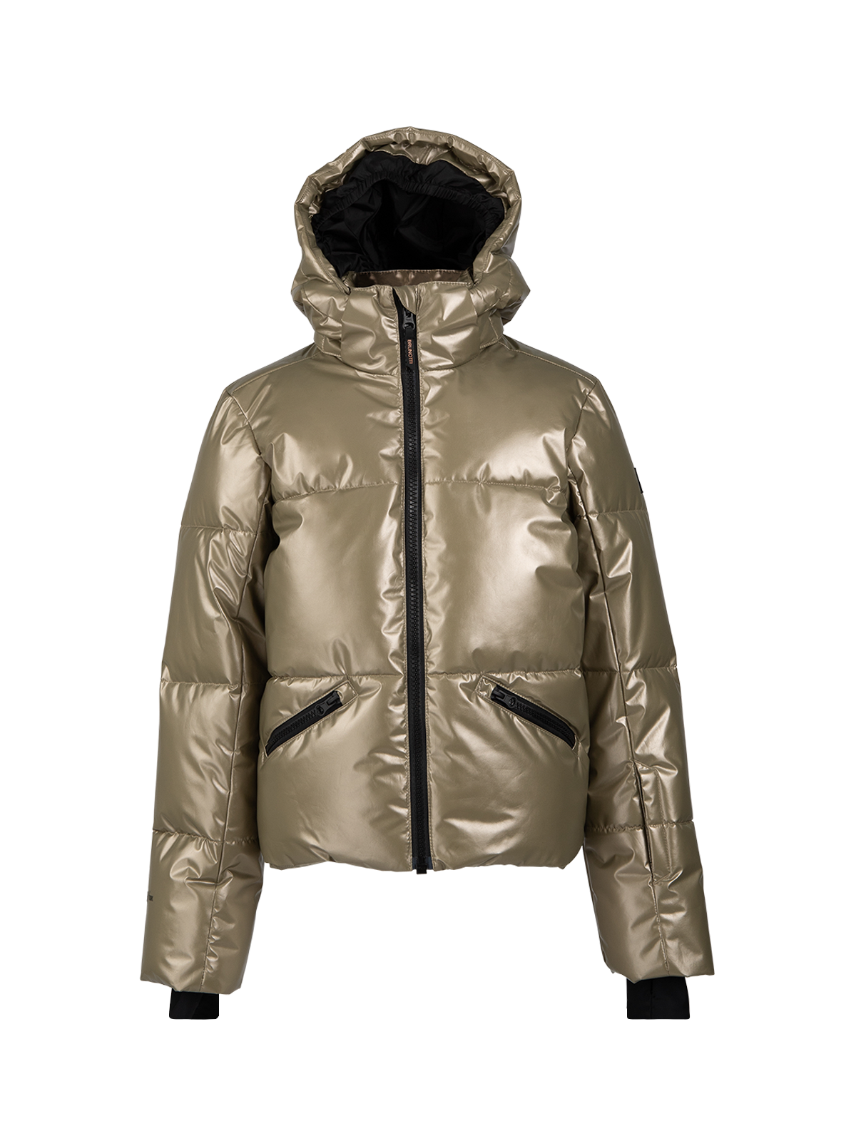 Fiasky-Metallic Girls Snow Jacket | Fungi