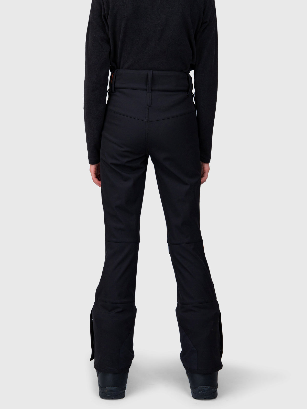 Coldlaky Meiden Softshell Skibroek | Zwart