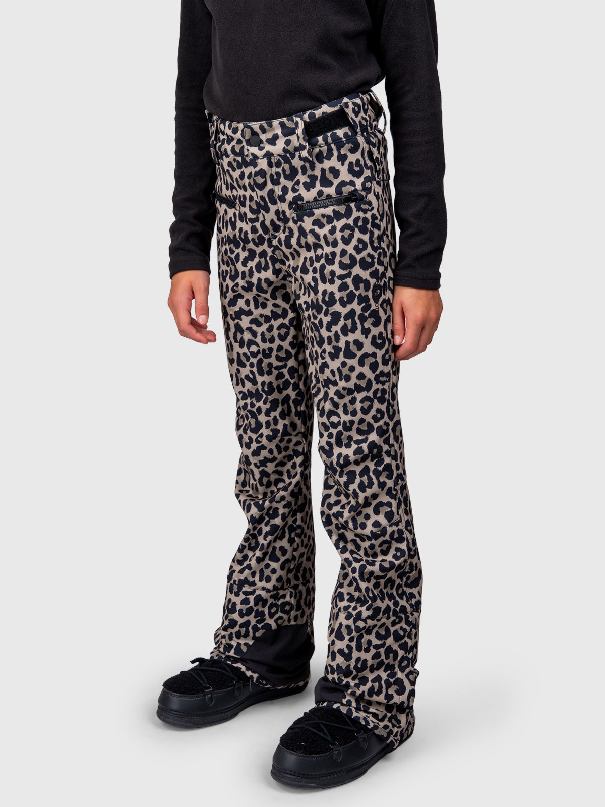Coldlaky-Print Meiden Softshell Skibroek | Wild thing Fungi