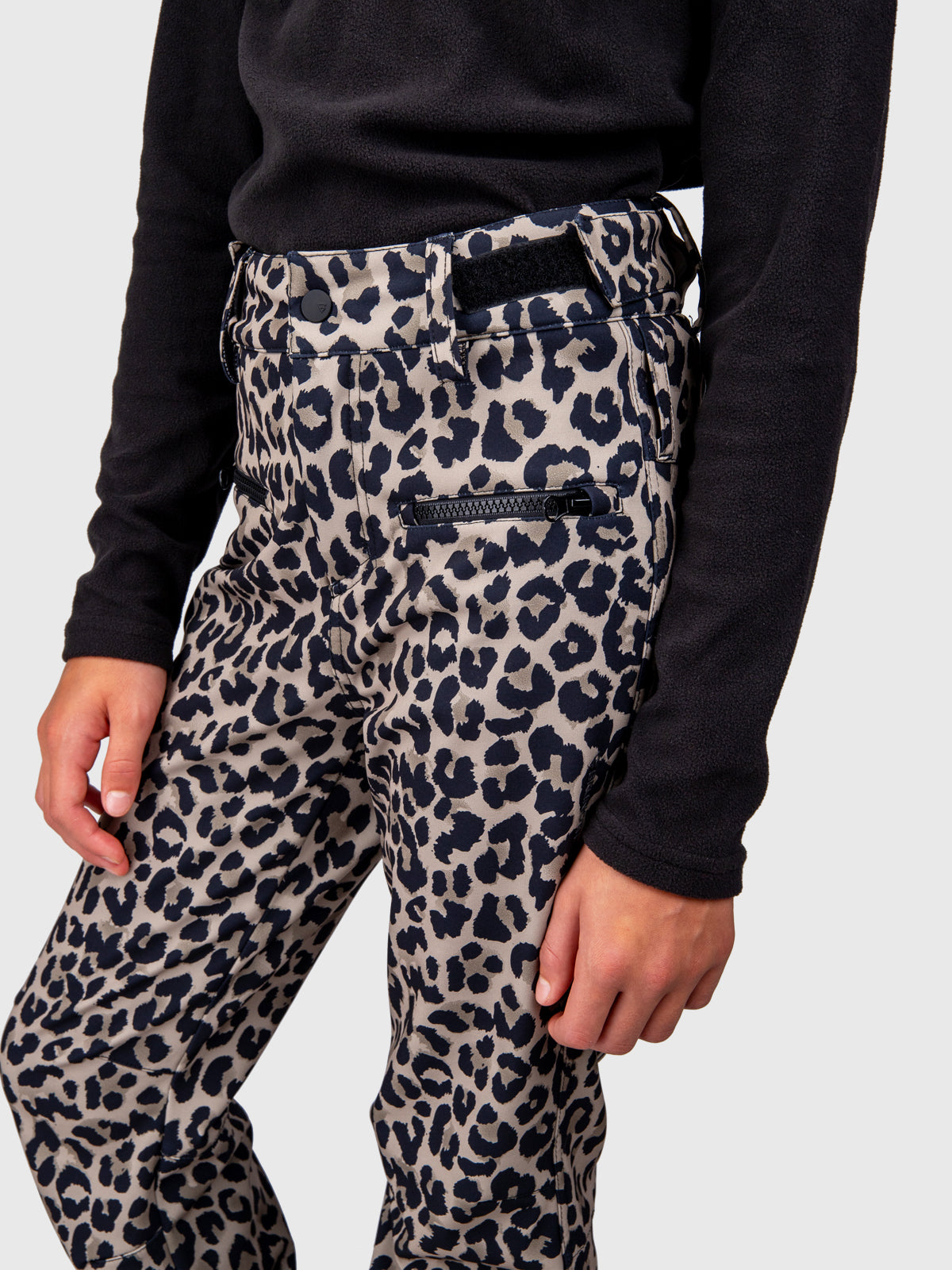 Coldlaky-Print Meiden Softshell Skibroek | Wild thing Fungi