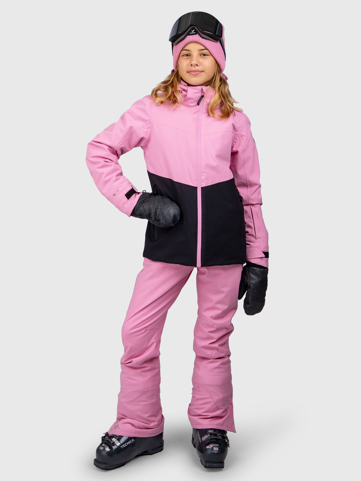 Bellacarvy Meisjes Ski Broek | Dusty Pink