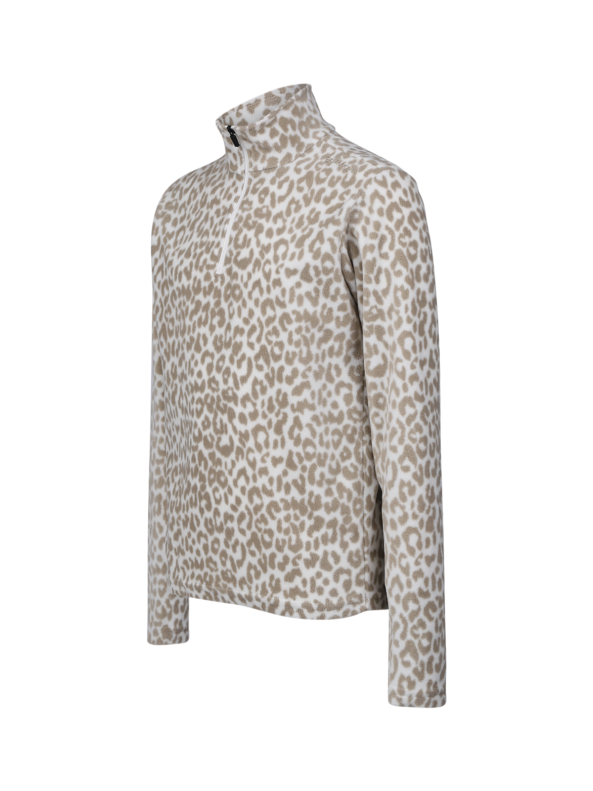 Mismy-Print Girls Fleece | Leopard Snow