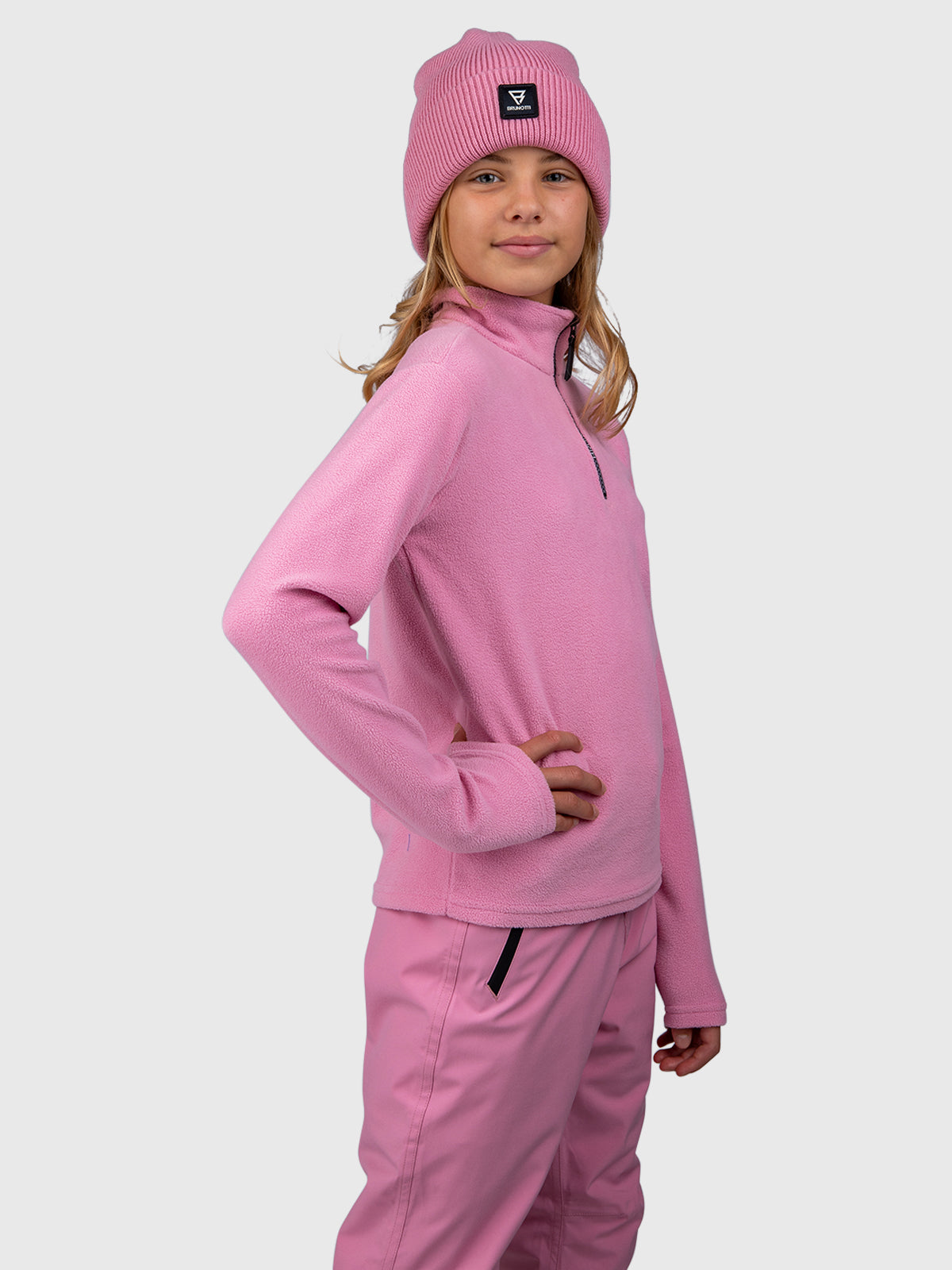 Mismy Girls Fleece | Dusty Pink
