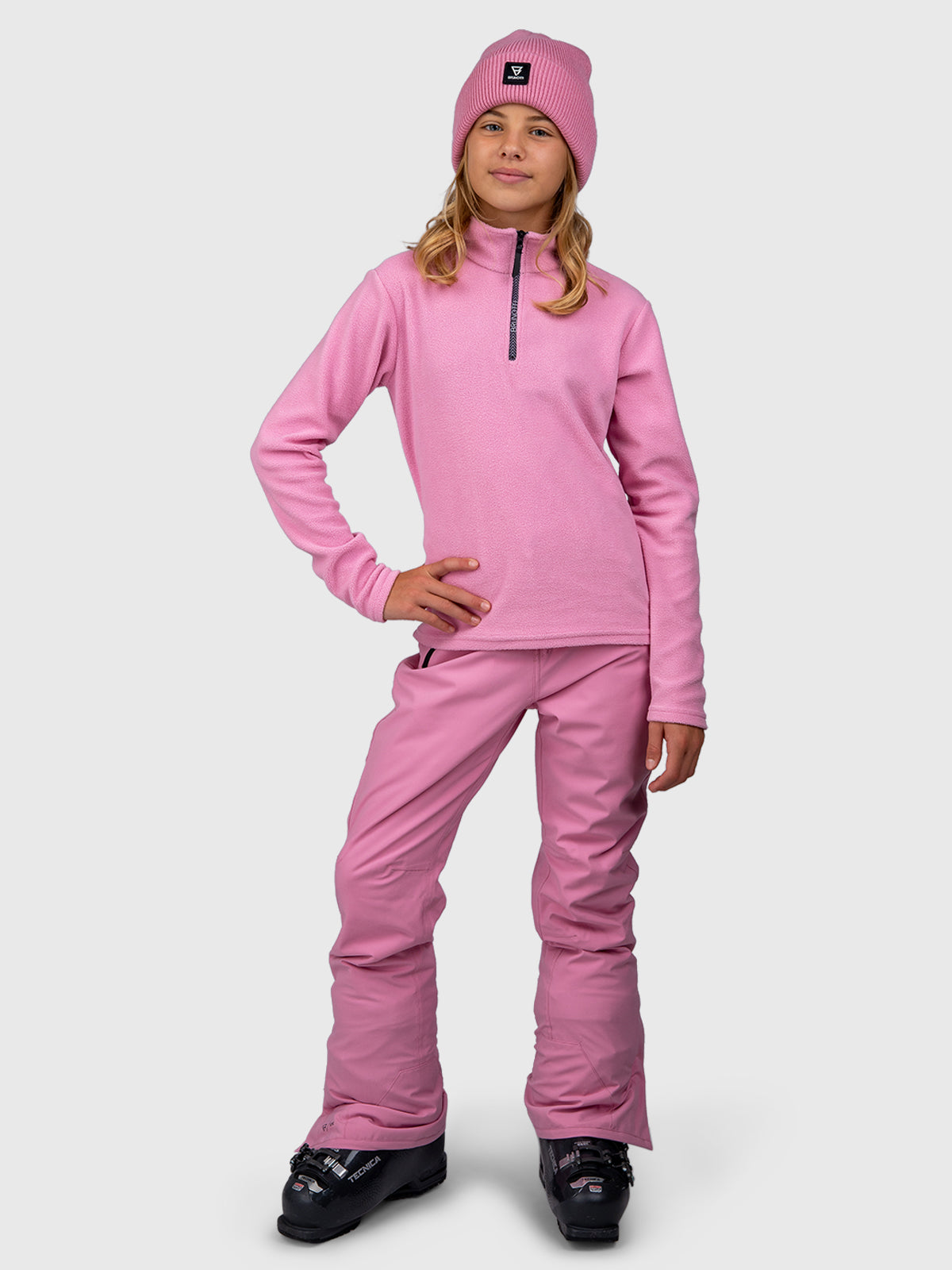 Mismy Girls Fleece | Dusty Pink