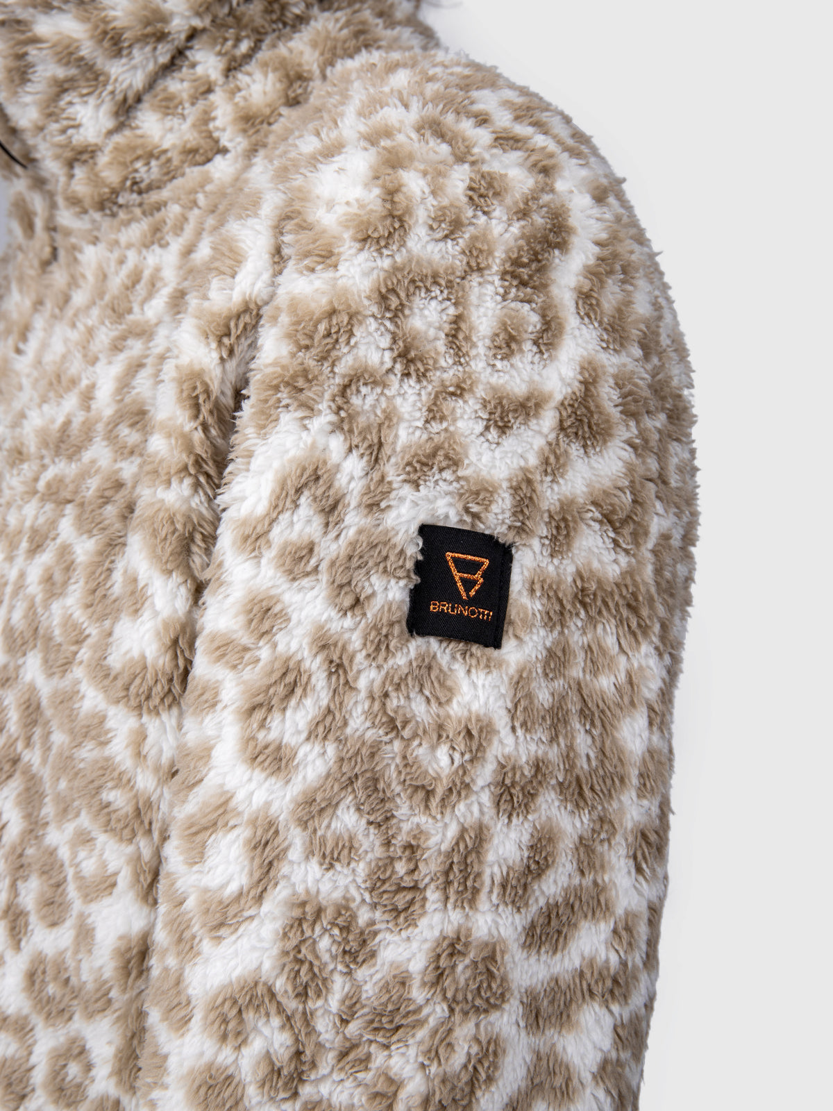 Kyoti-Print Girls Fleece | Leopard Snow