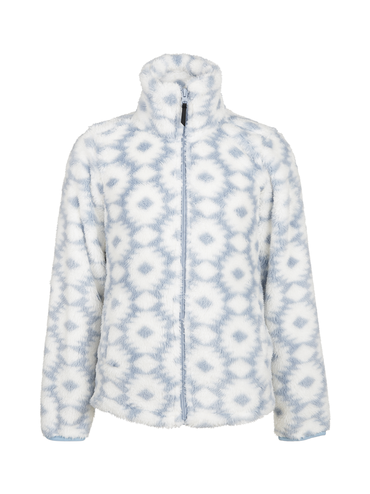 Kyoti-Print Girls Fleece | Pale Blue