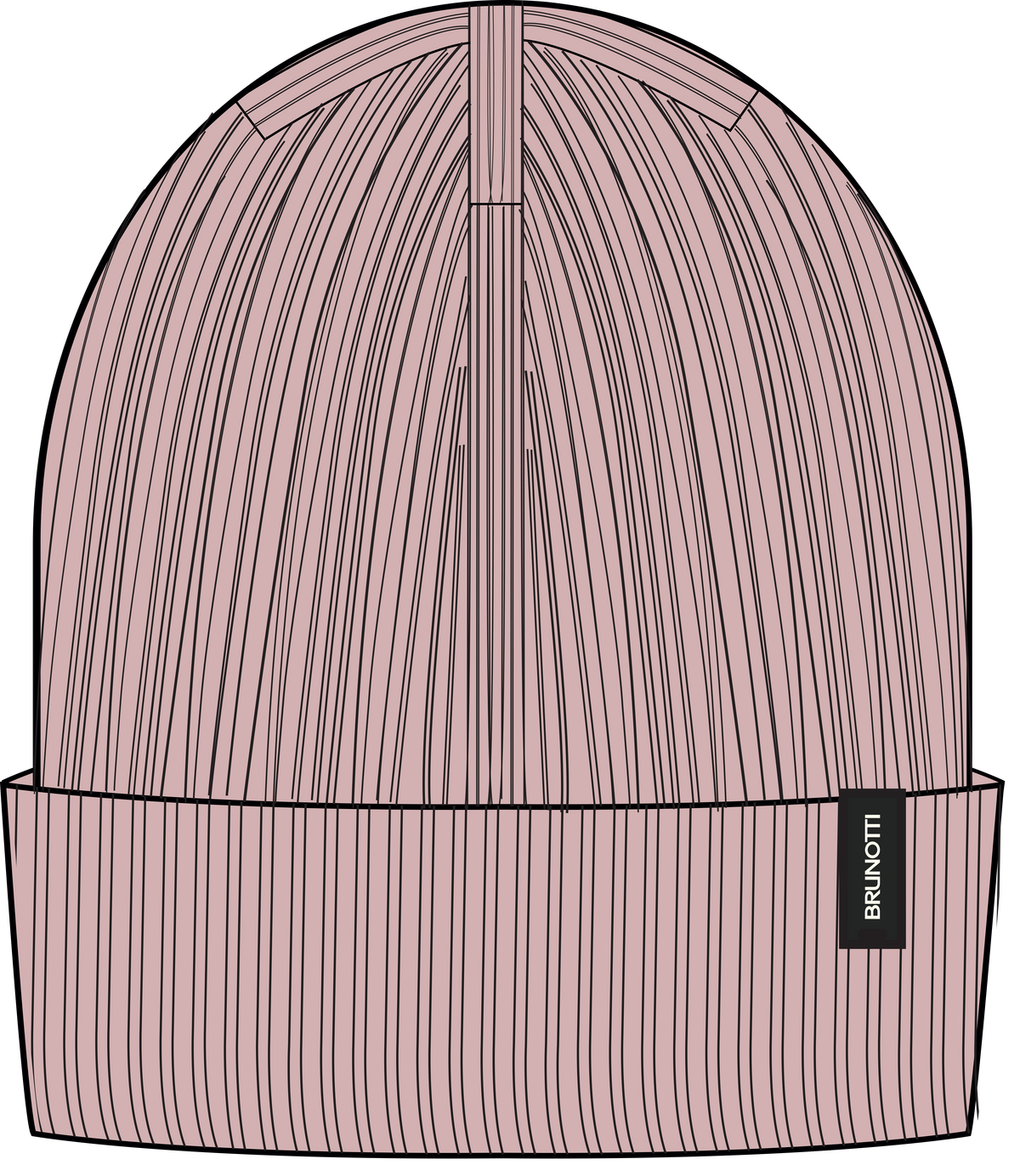 Brunazo Uni Beanie | Sepia Rose