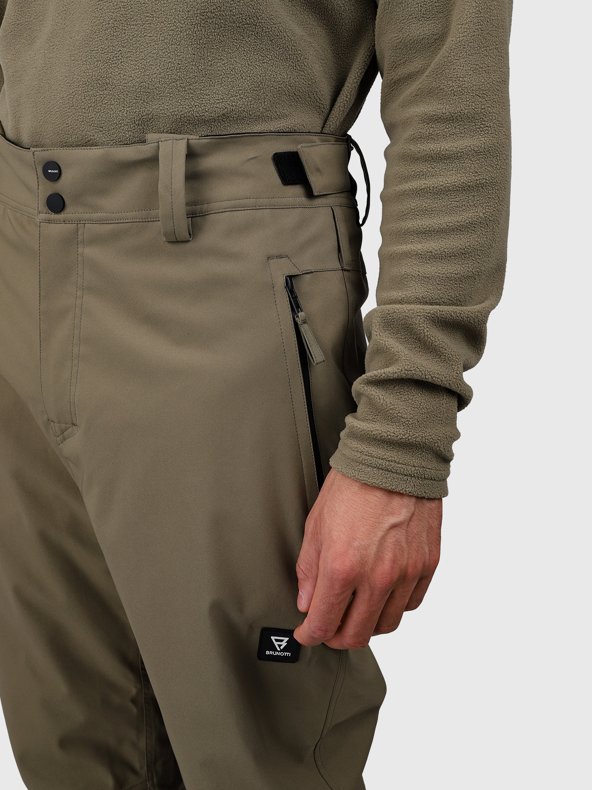 Footrail Heren Ski Broek | Dusky Green