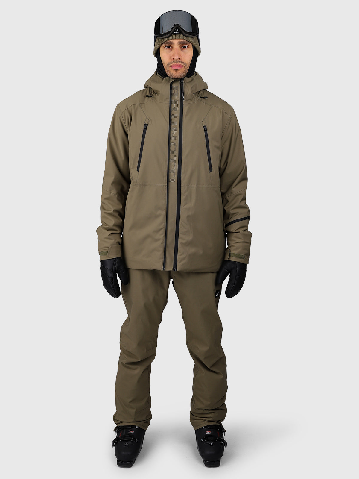 Footrail Heren Ski Broek | Dusky Green