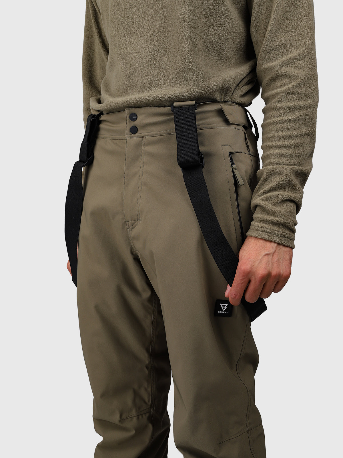 Footrail Heren Ski Broek | Dusky Green