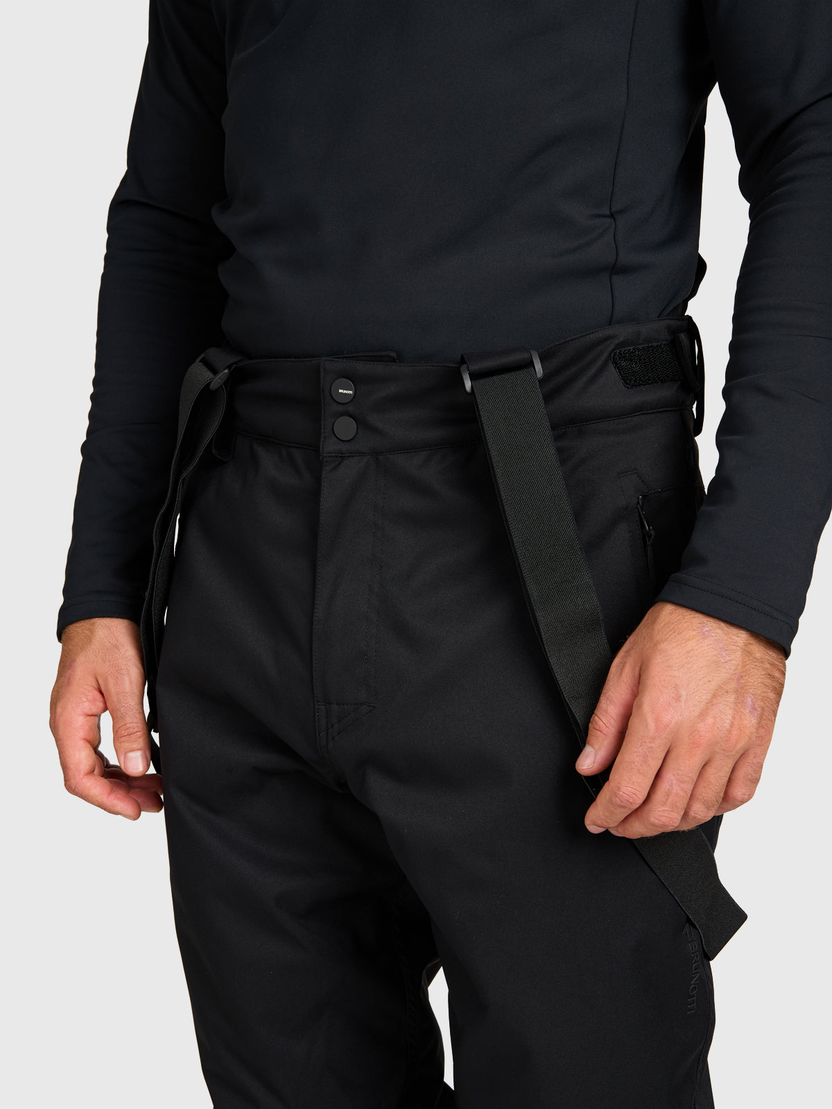 Footrail Men Snow Pants | Black