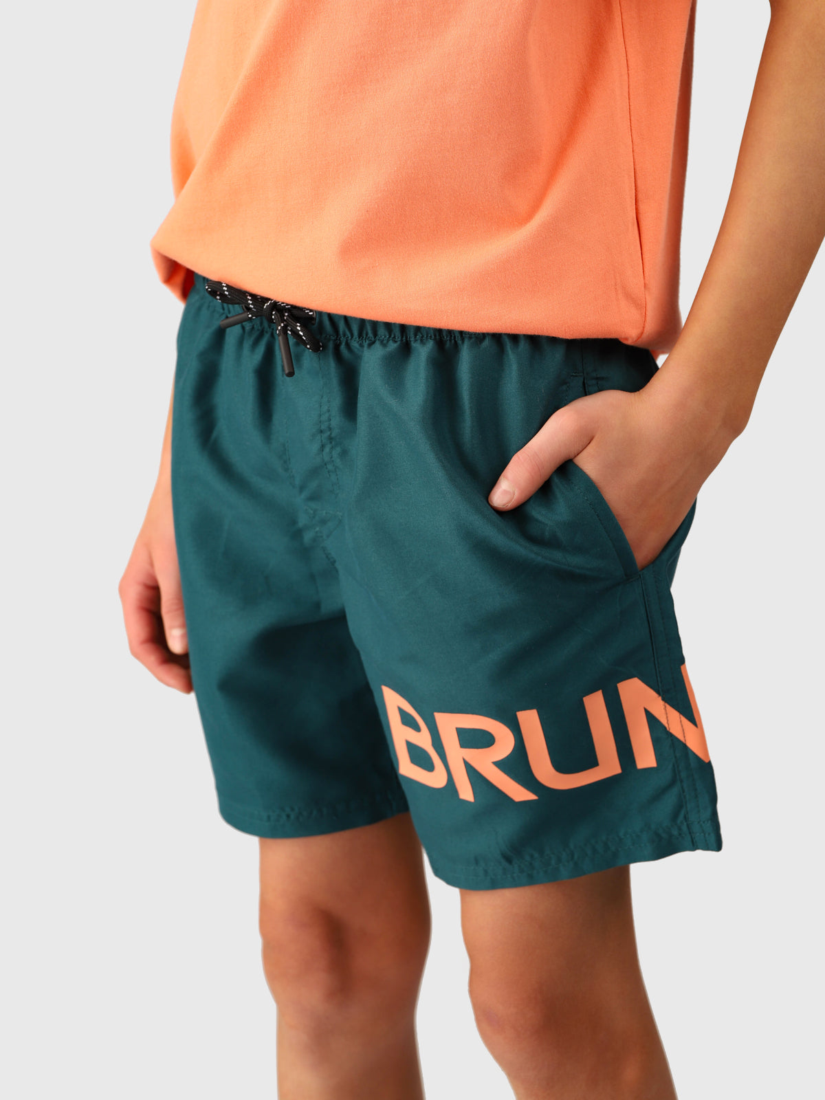Marliny Boys Swim Shorts | Fuel Green
