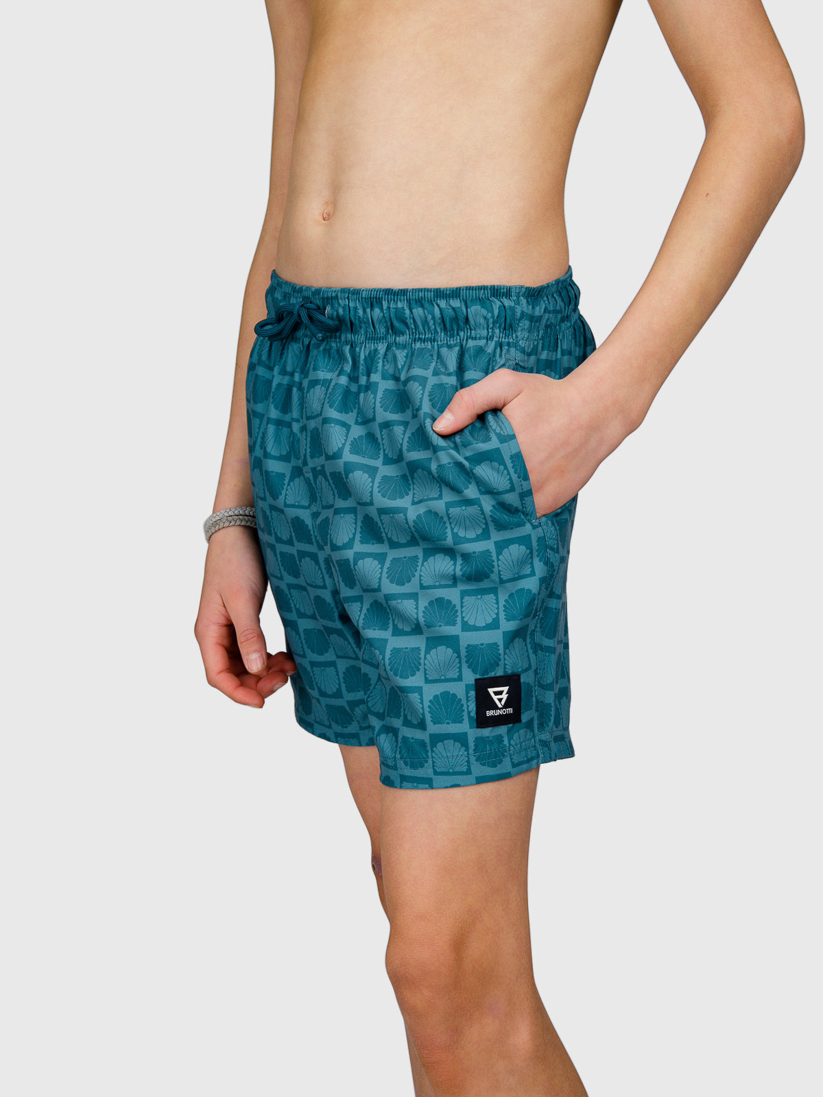 Cestery-Mini Boys Swim Shorts | Mediterranea