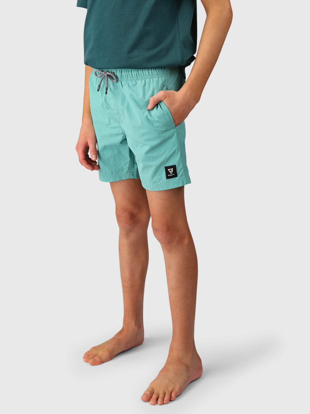 Hestey Boys Swim Shorts | Bottle Green