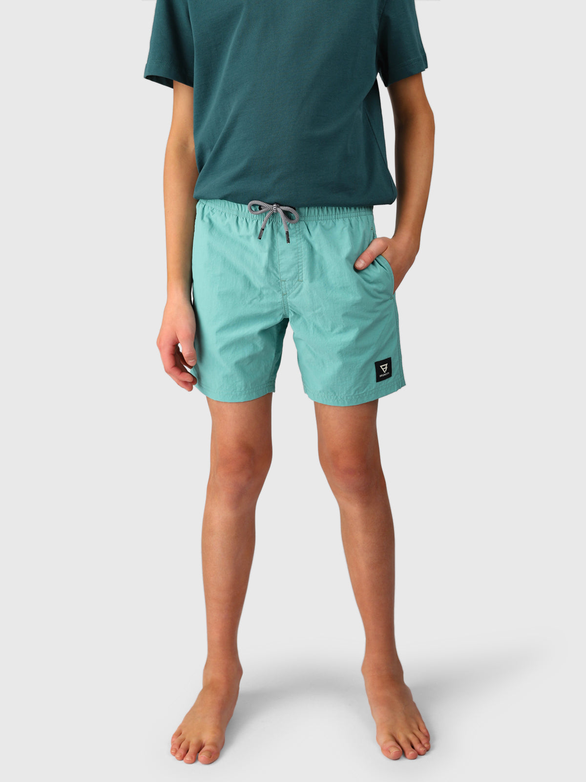 Hestey Boys Swim Shorts | Bottle Green