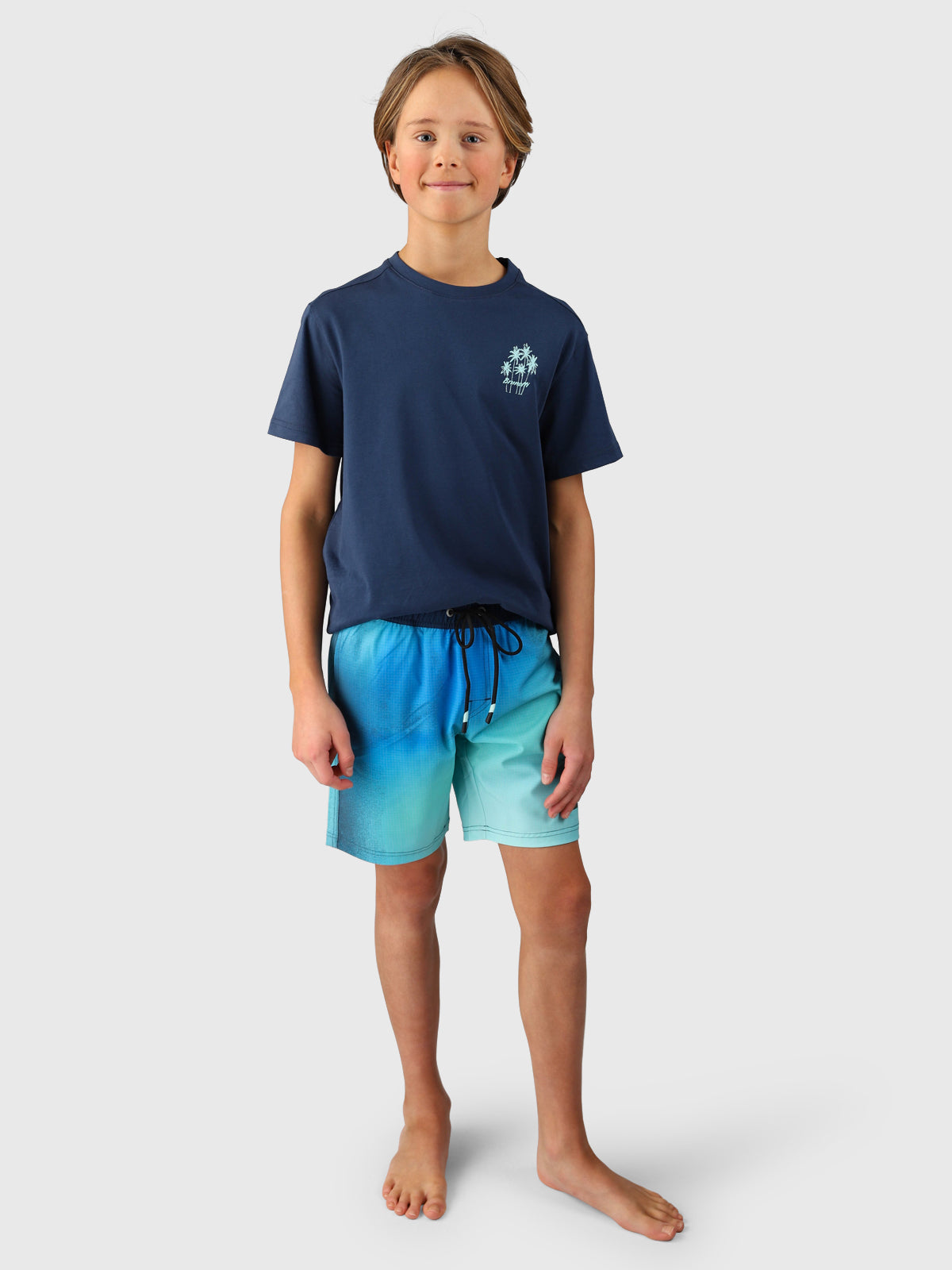 Dhiony Boys Swim Shorts | Neon Blue