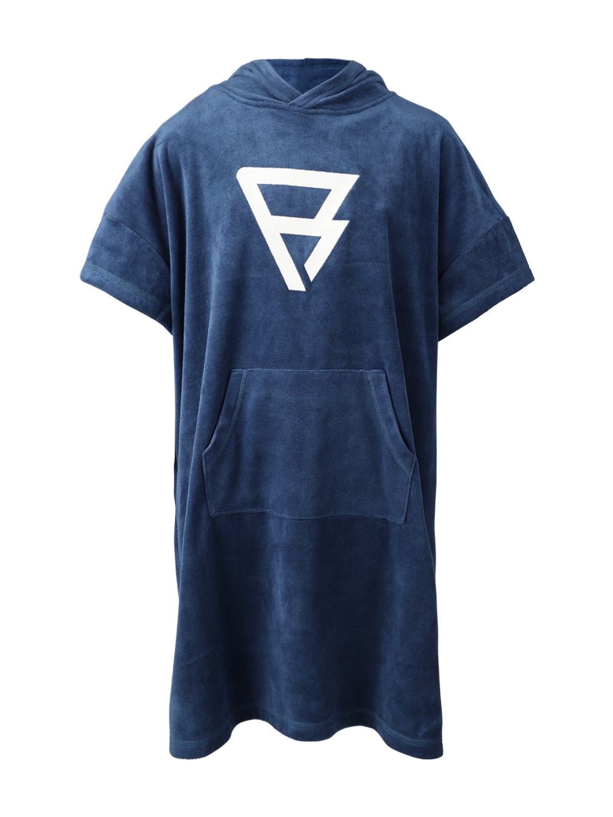 Panchia Boys Poncho | Jeans Blue
