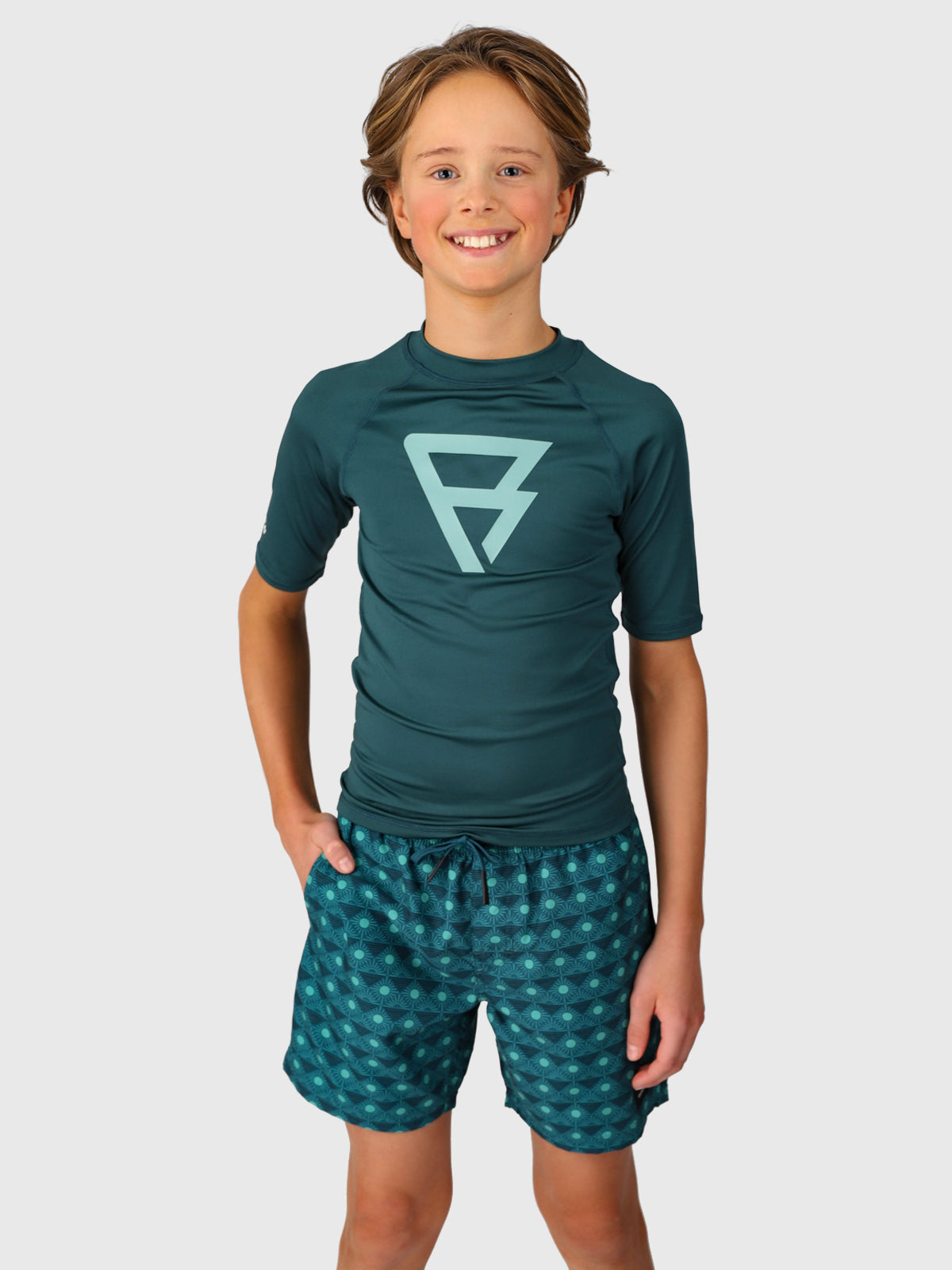 Waveguardy Boys Rashguard | Fuel Green
