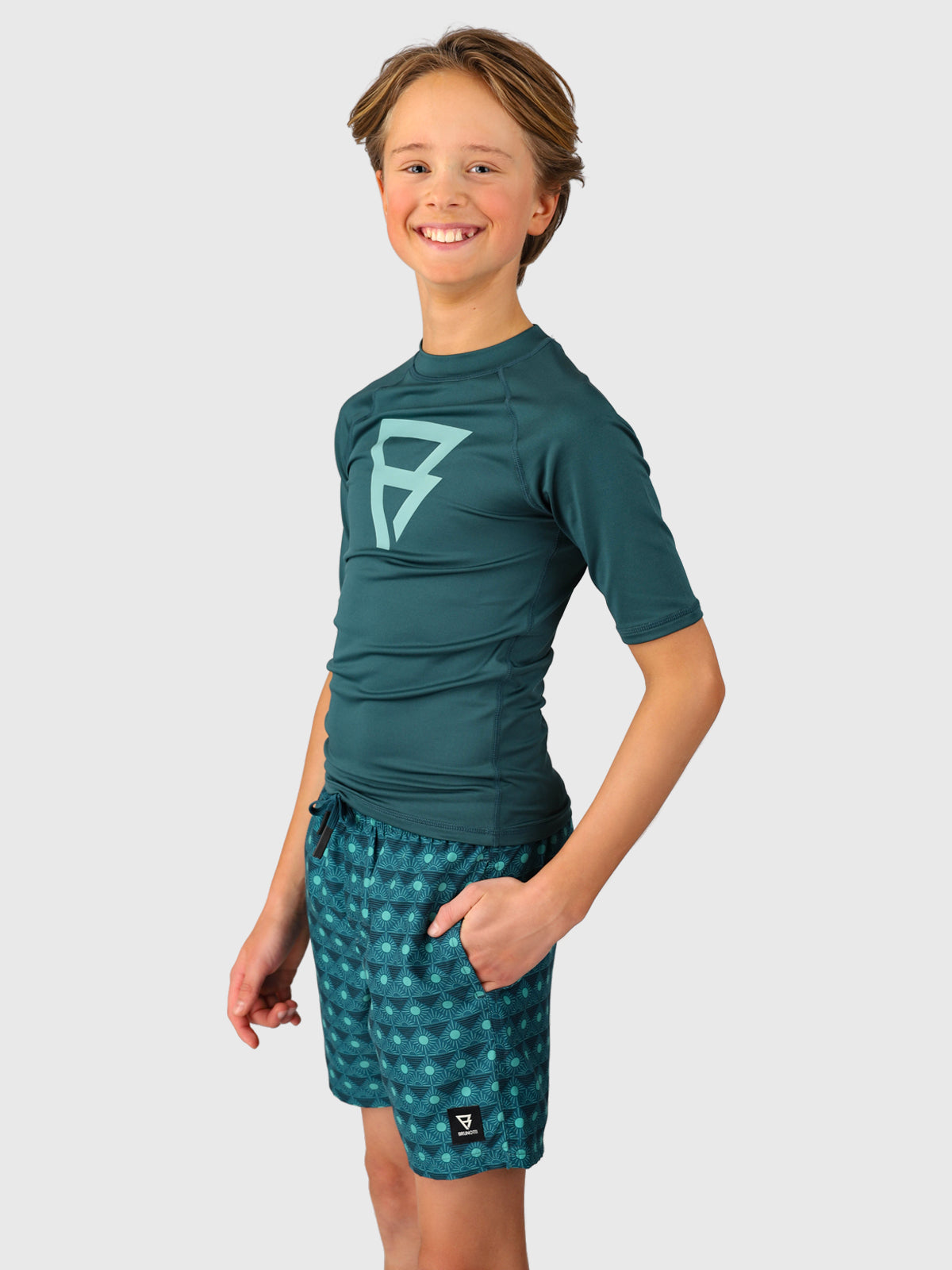 Waveguardy Boys Rashguard | Fuel Green