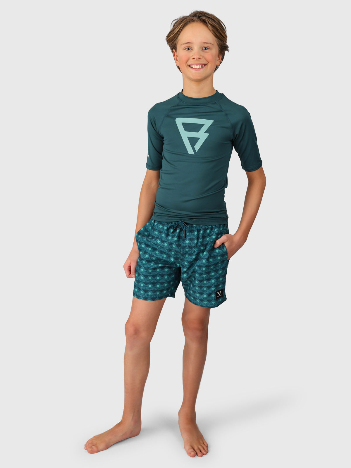 Waveguardy Boys Rashguard | Fuel Green