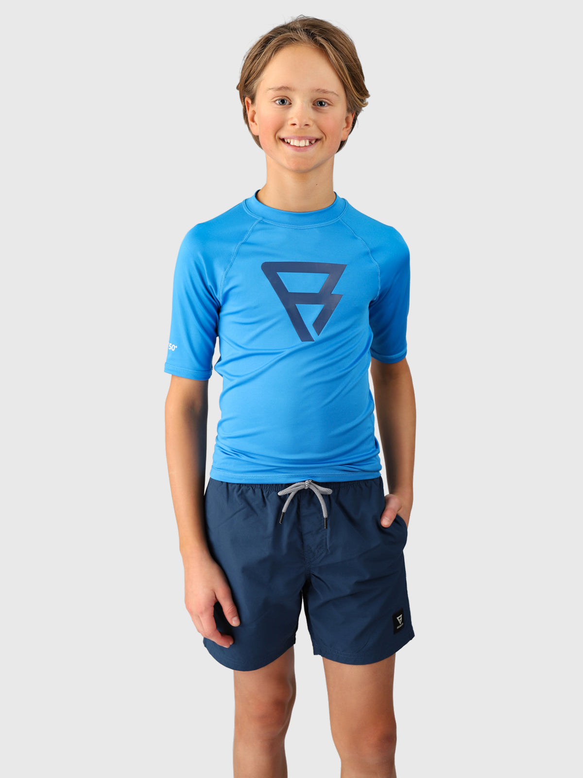 Waveguardy Boys Rashguard | Neon Blue