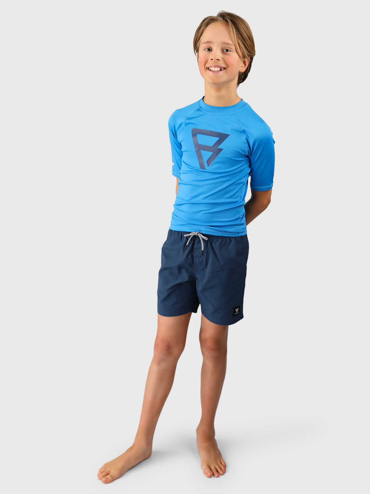 Waveguardy Boys Rashguard | Neon Blue
