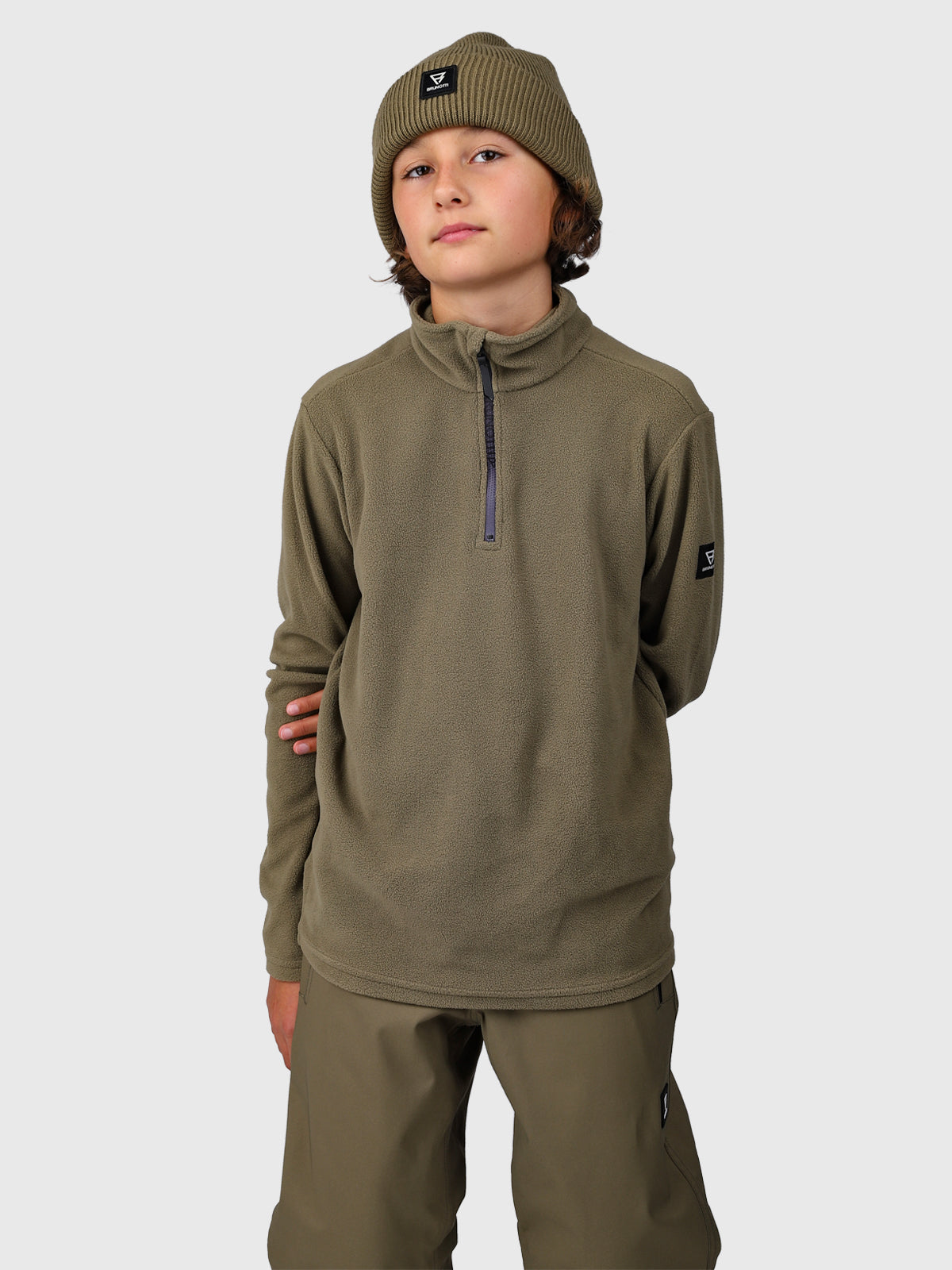 Tenny Boys Fleece | Dusky Green