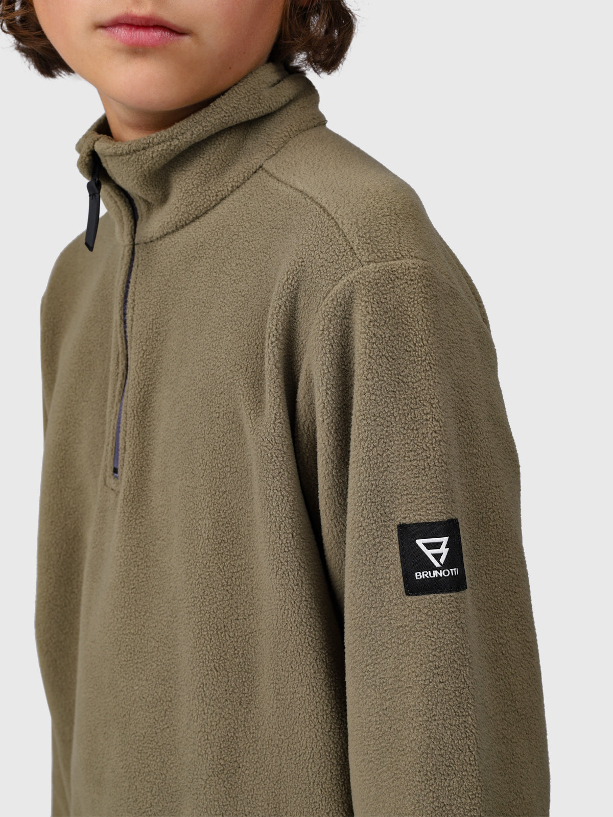 Tenny Boys Fleece | Dusky Green