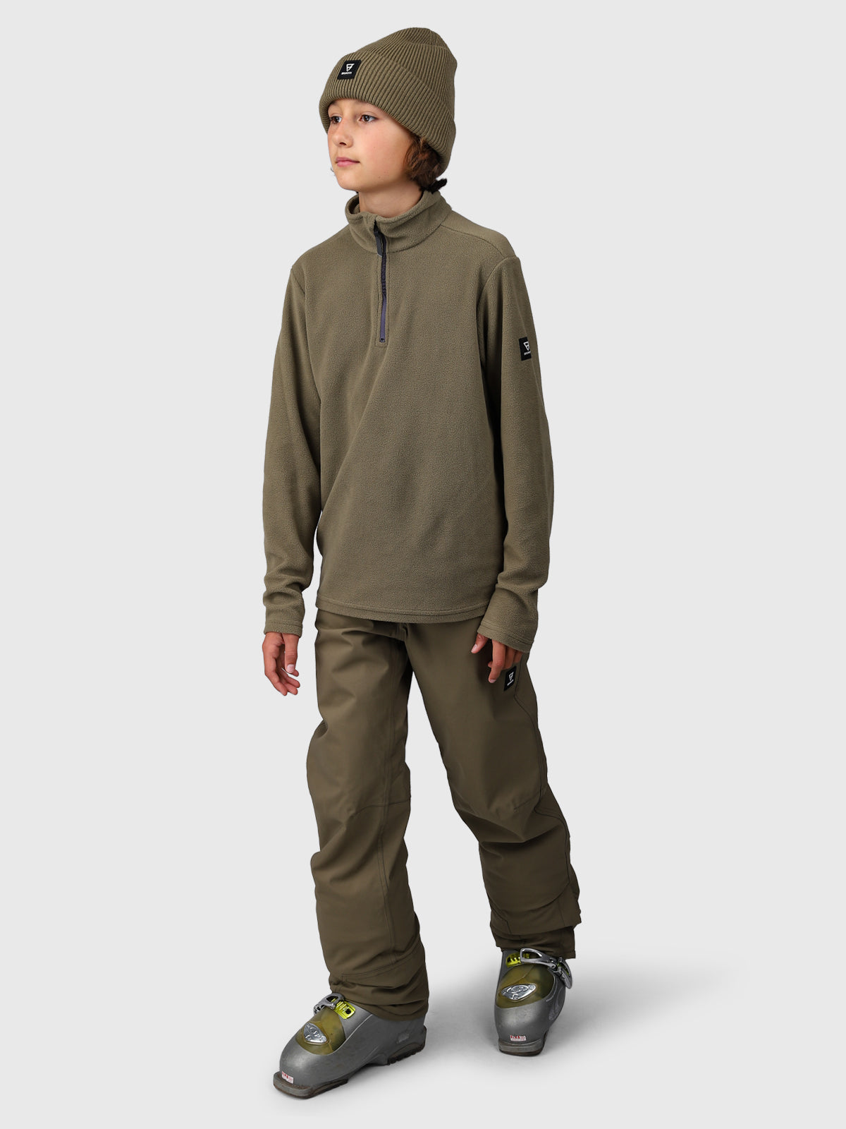 Tenny Boys Fleece | Dusky Green