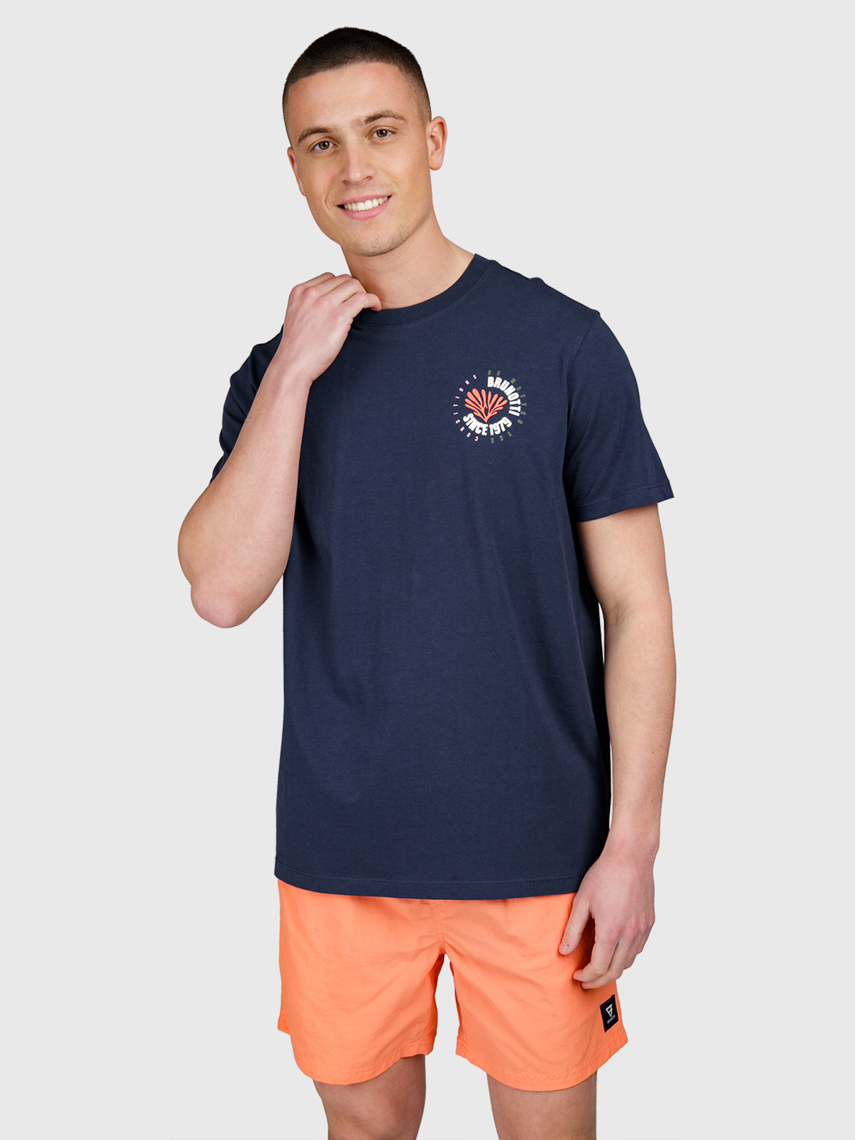 Craigly Men T-shirt | Indigo Blue