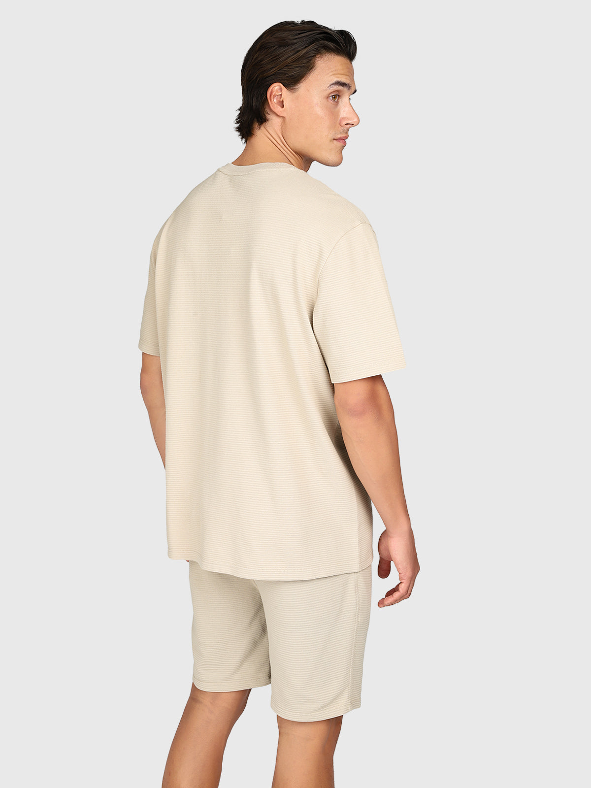 Dozan Men T-shirt | Feather Grey