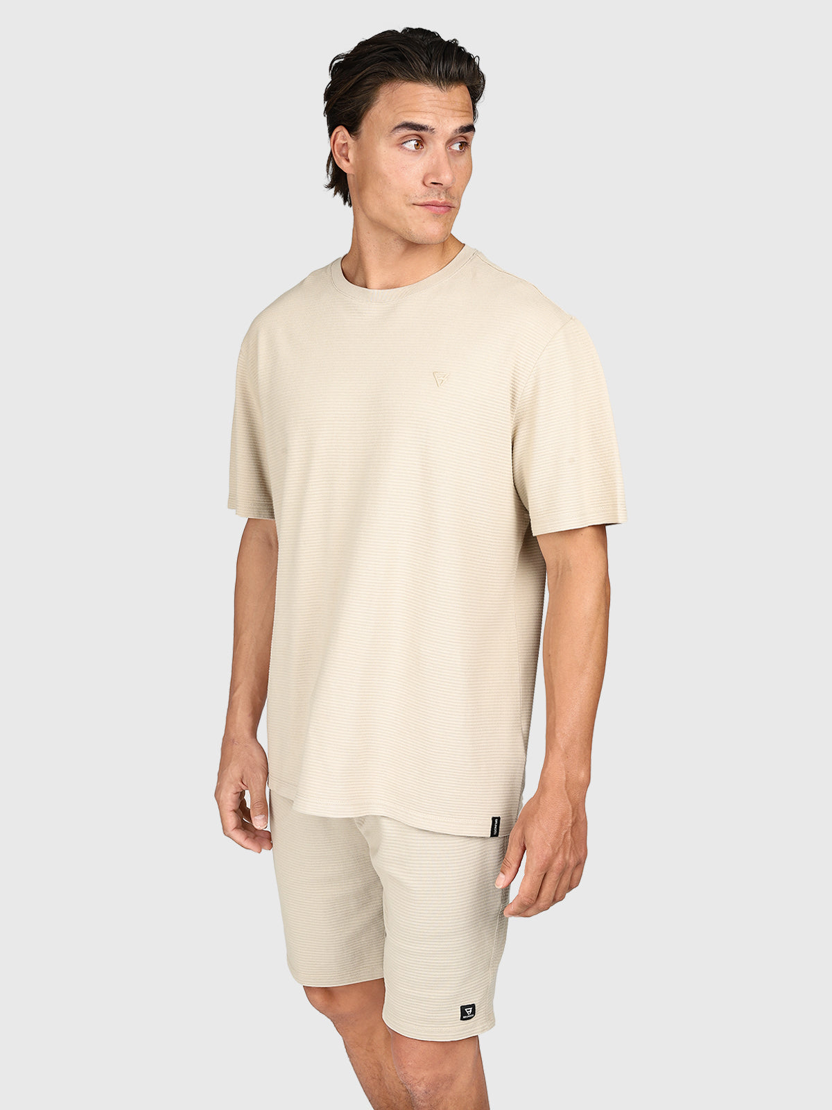 Dozan Heren T-shirt | Feather Grey