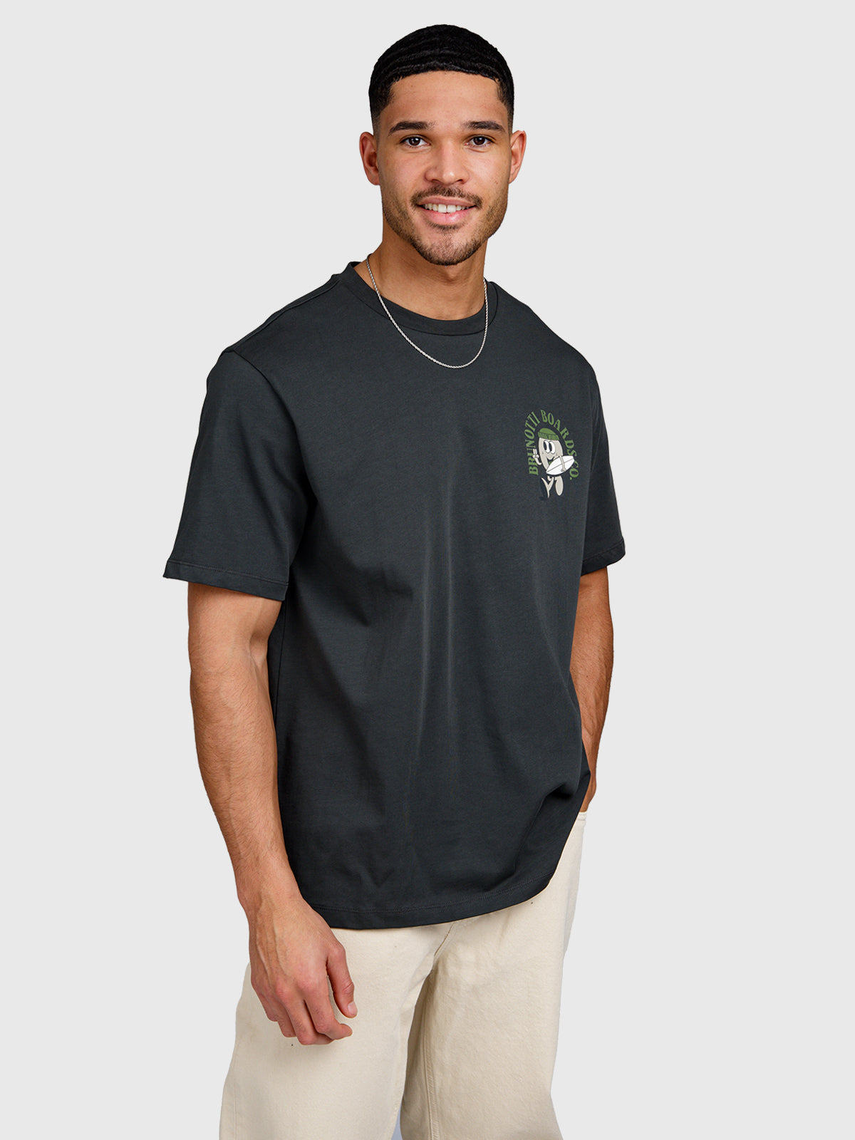 Evanon Men T-shirt | Pirate Black