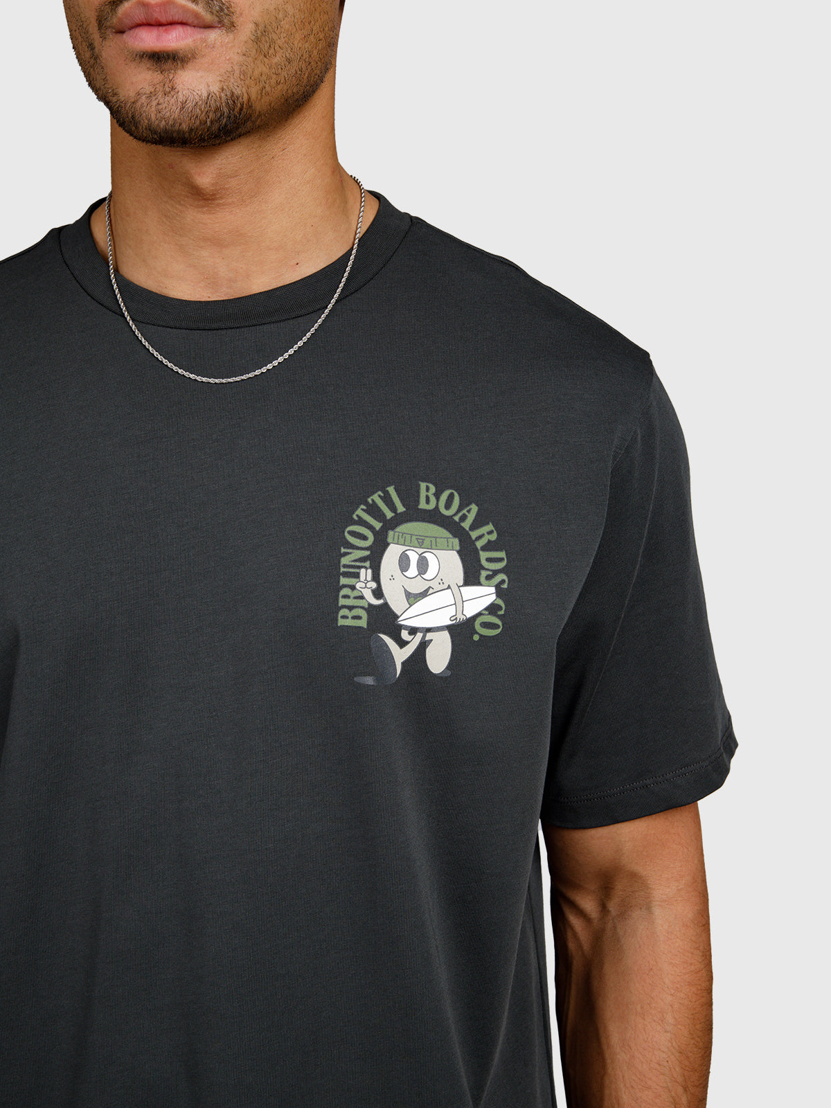 Evanon Men T-shirt | Pirate Black