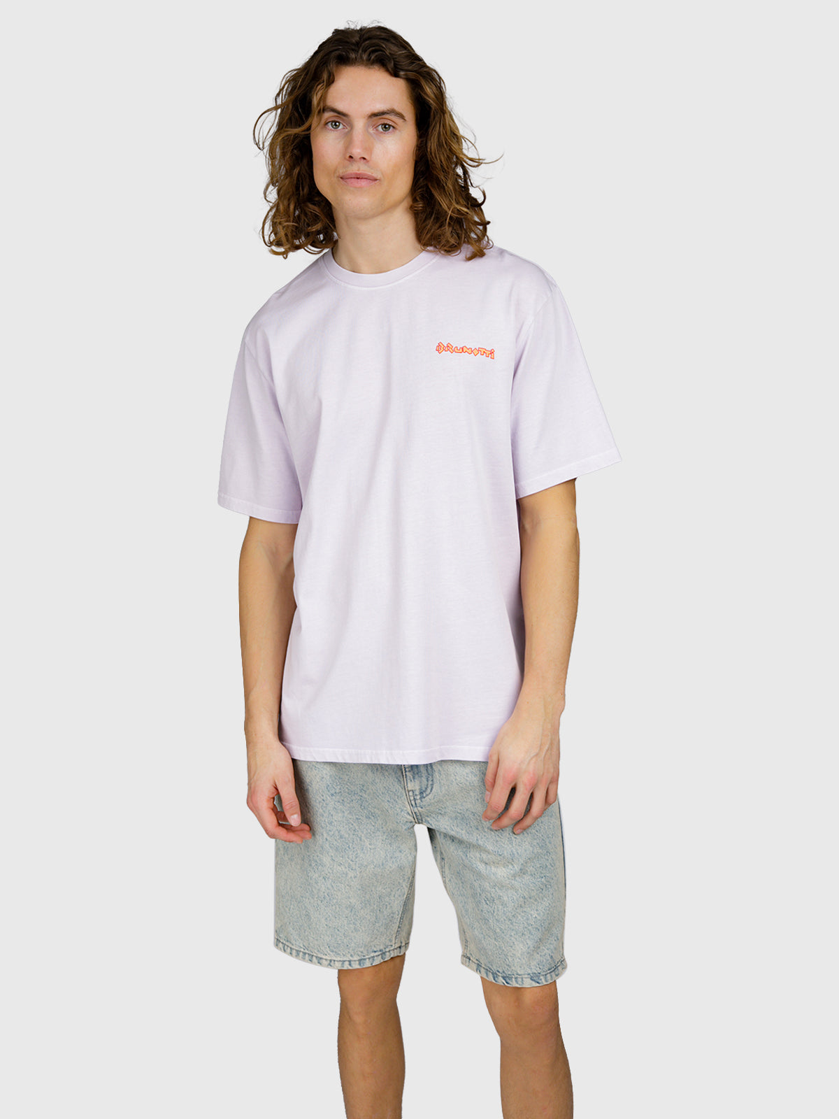 High-95-Print Men T-shirt | Wisteria