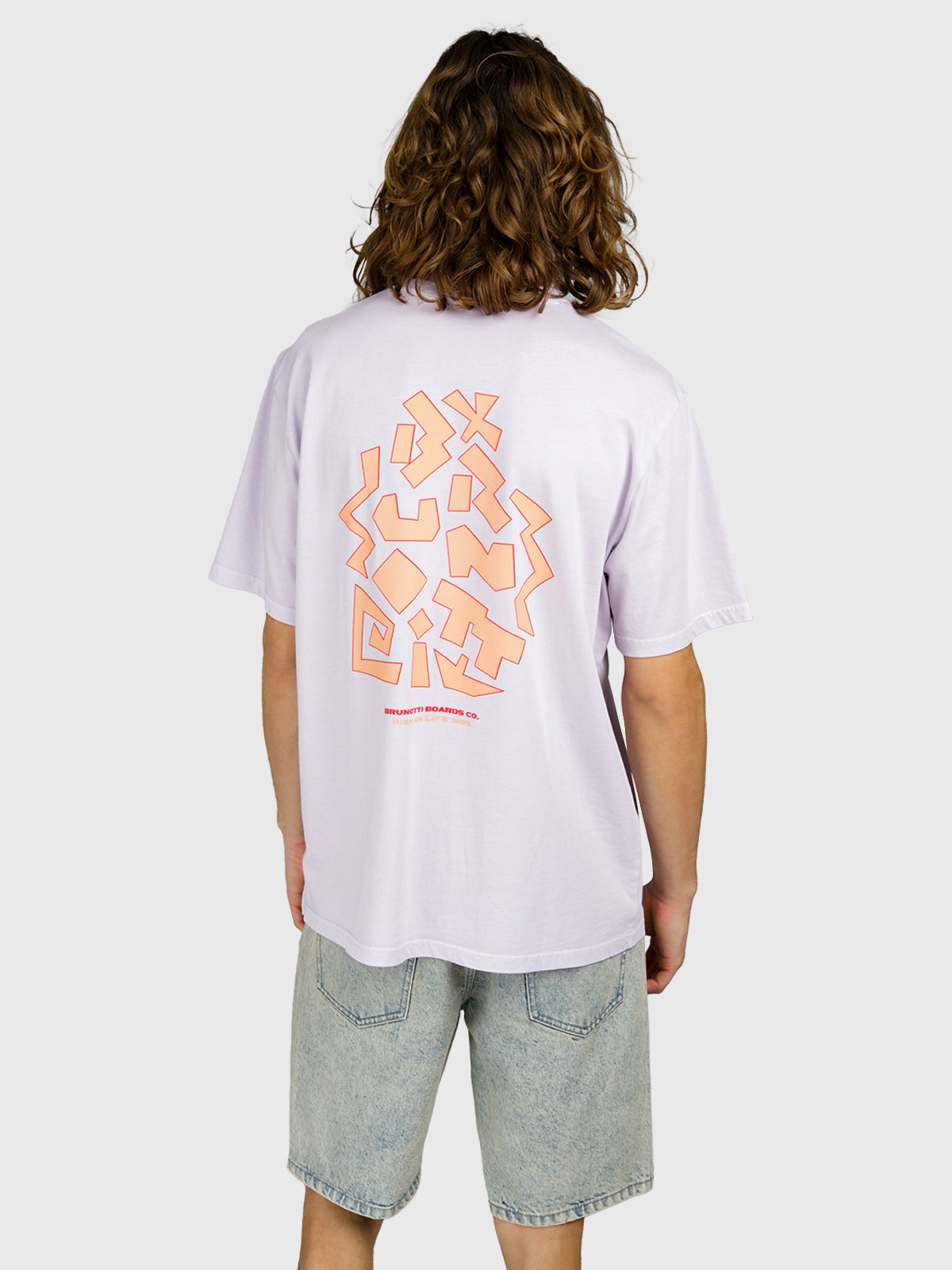 High-95-Print Men T-shirt | Wisteria