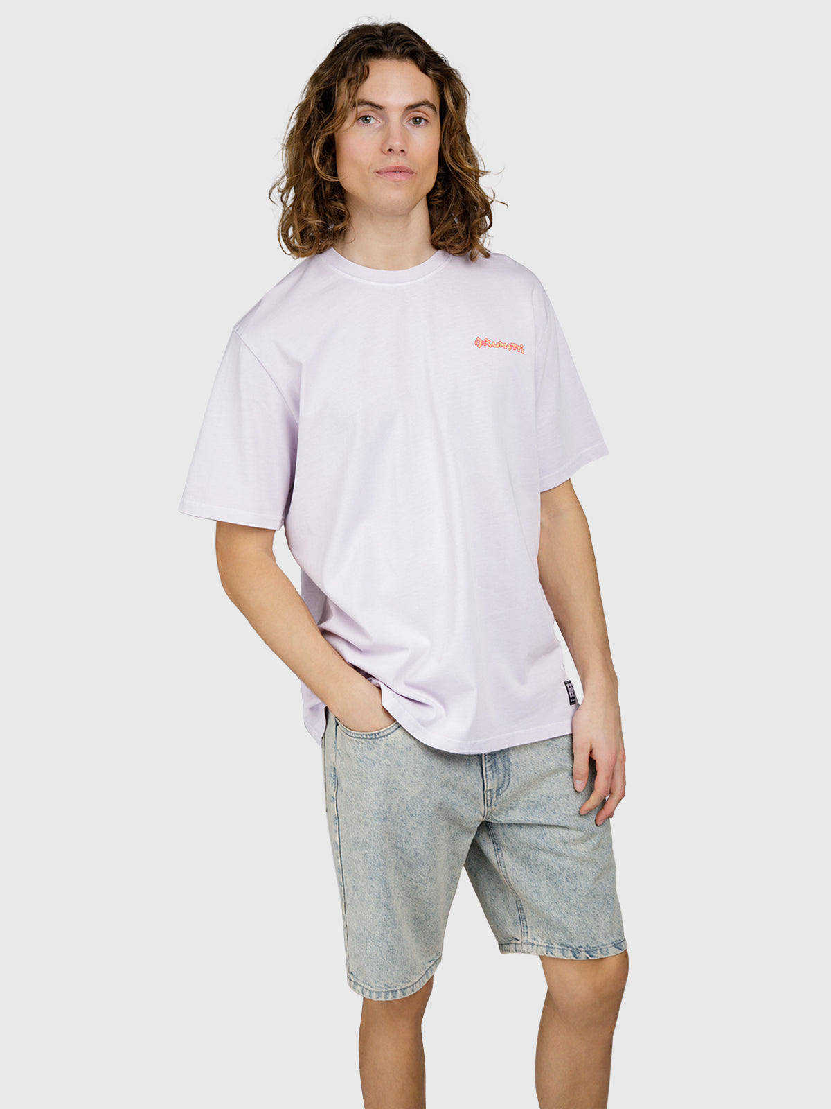 High-95-Print Men T-shirt | Wisteria