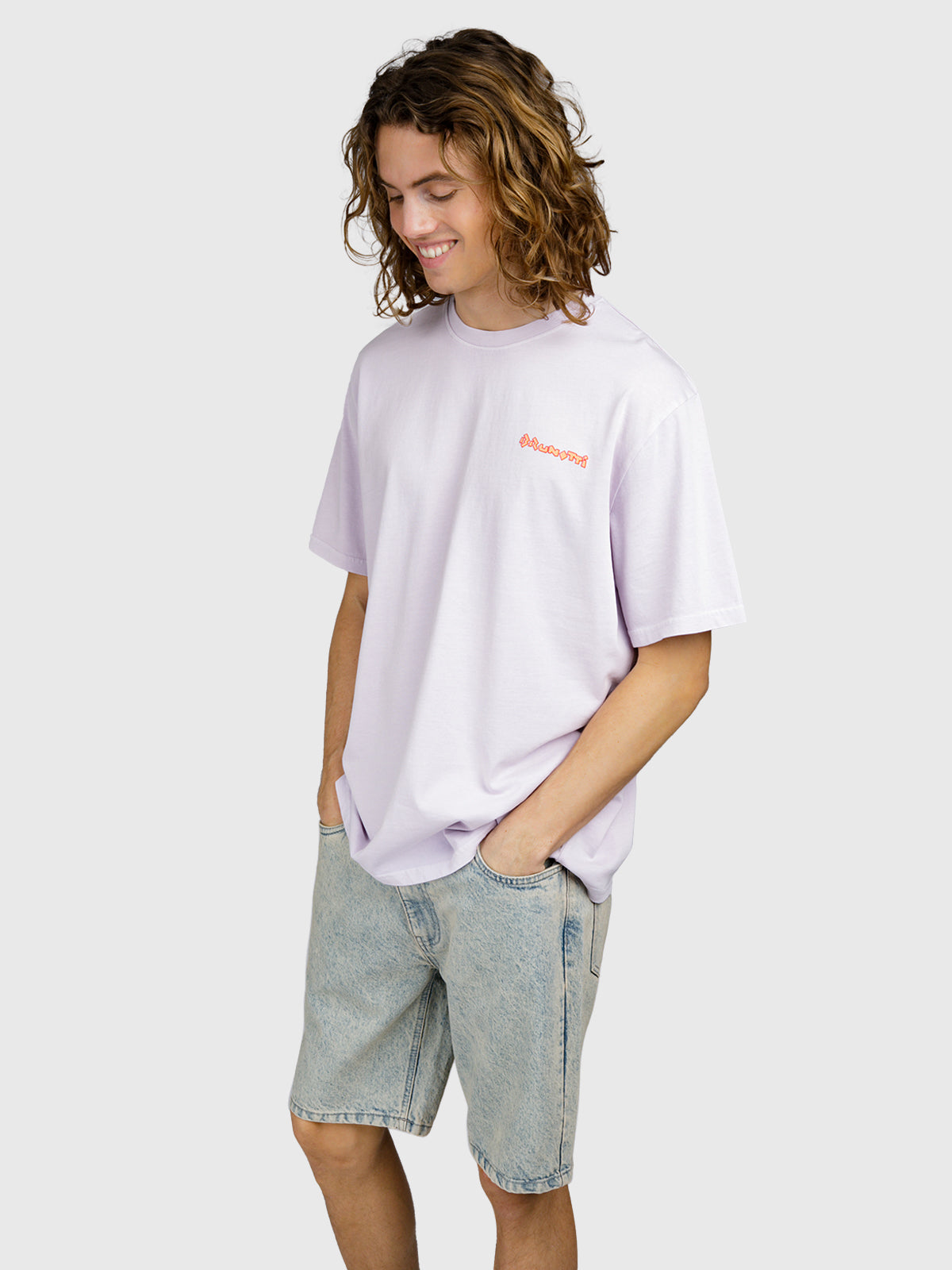 High-95-Print Men T-shirt | Wisteria