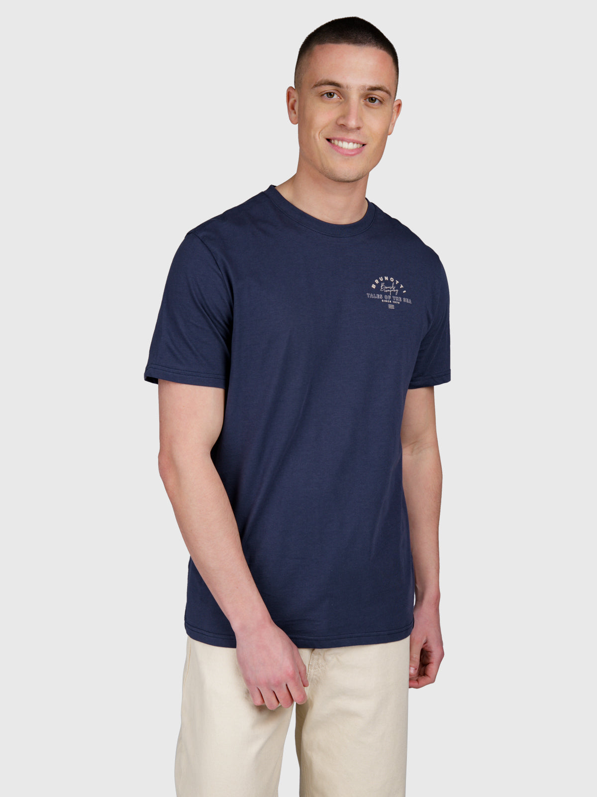 Janusai Men T-shirt | Indigo Blue