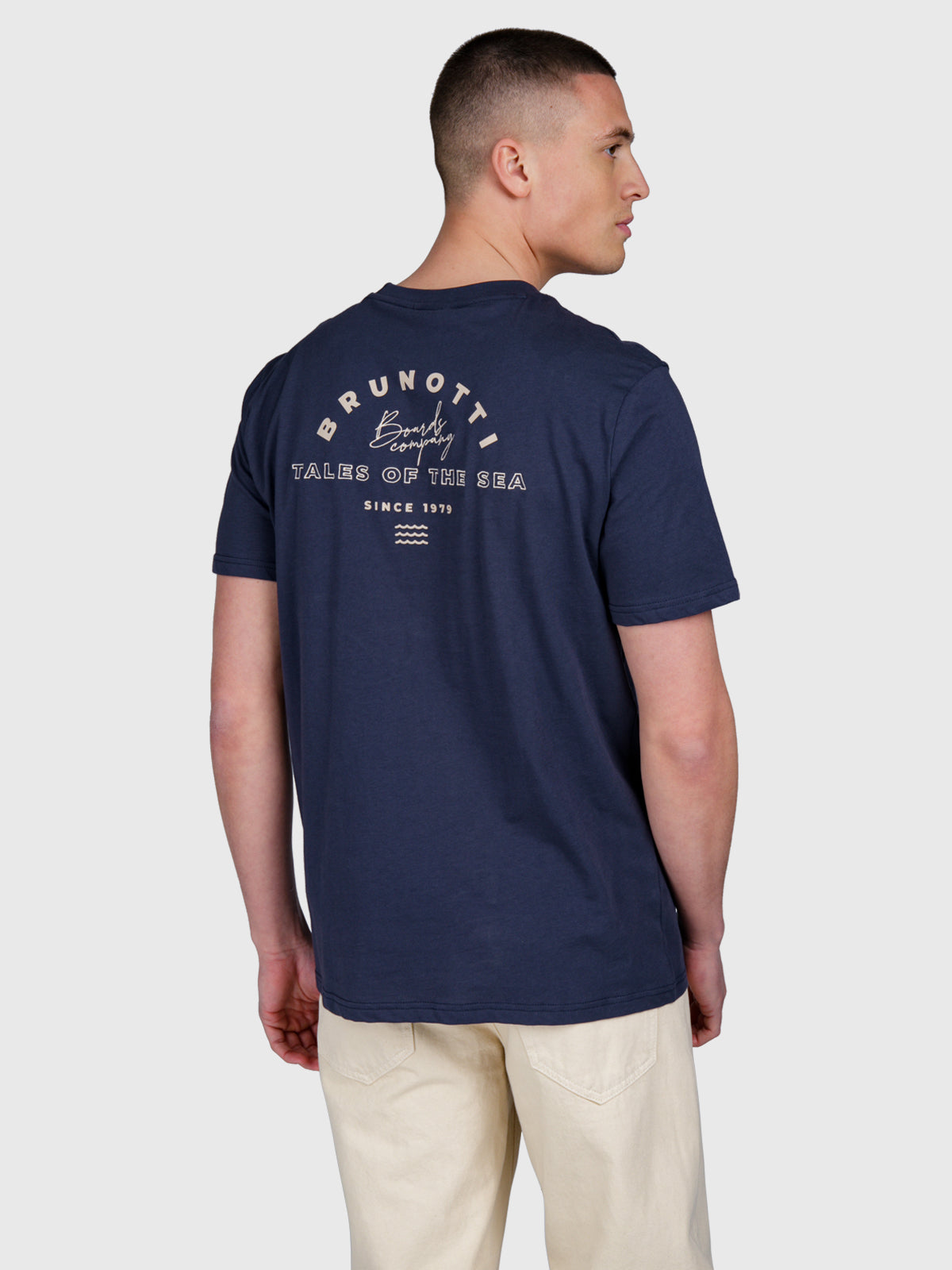 Janusai Men T-shirt | Indigo Blue
