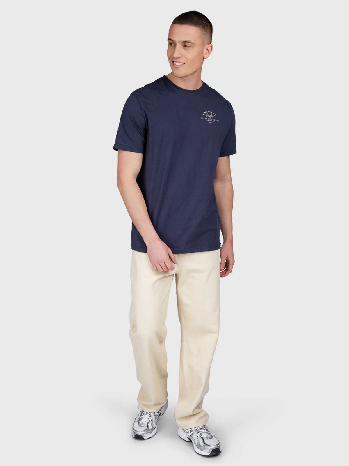 Janusai Men T-shirt | Indigo Blue