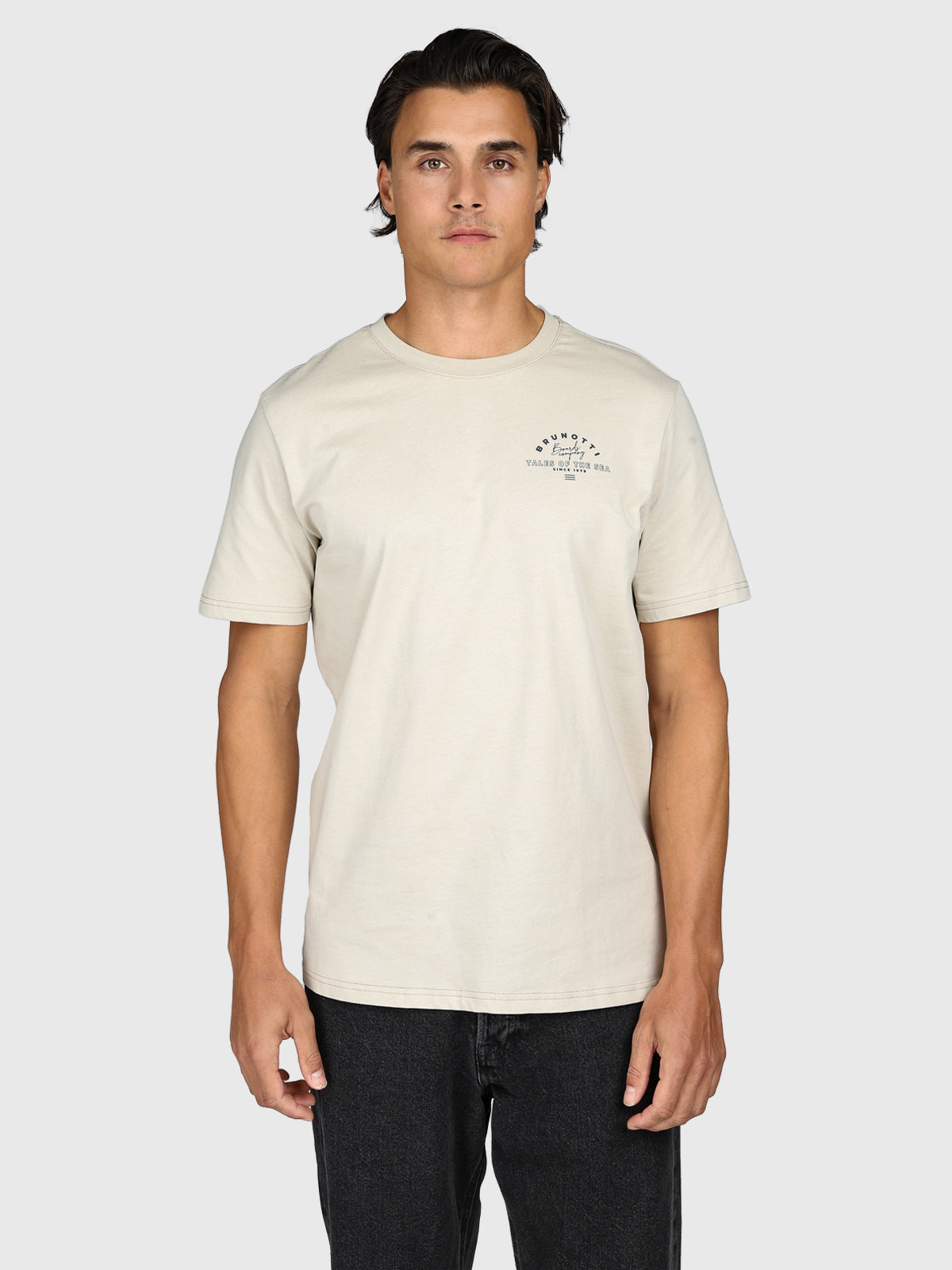Janusai Heren T-shirt | Feather Grey