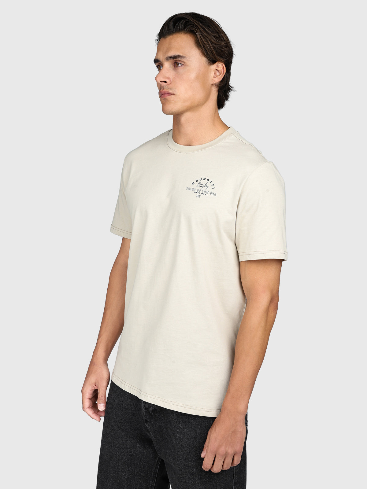 Janusai Heren T-shirt | Feather Grey