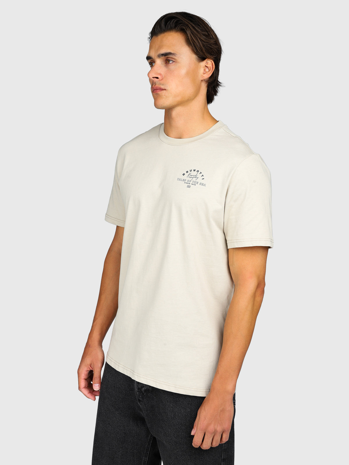 Janusai Men T-shirt | Feather Grey