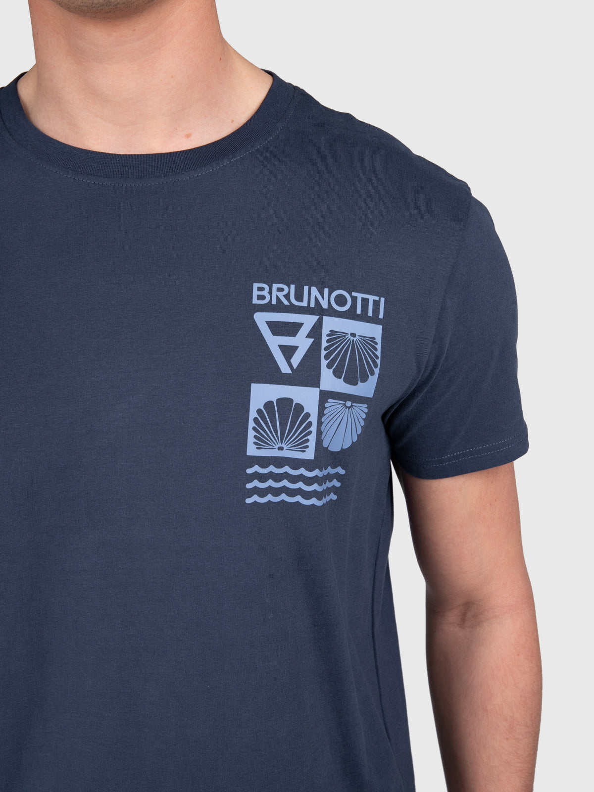 Jelledee Herren T-shirt | Indigo Blue