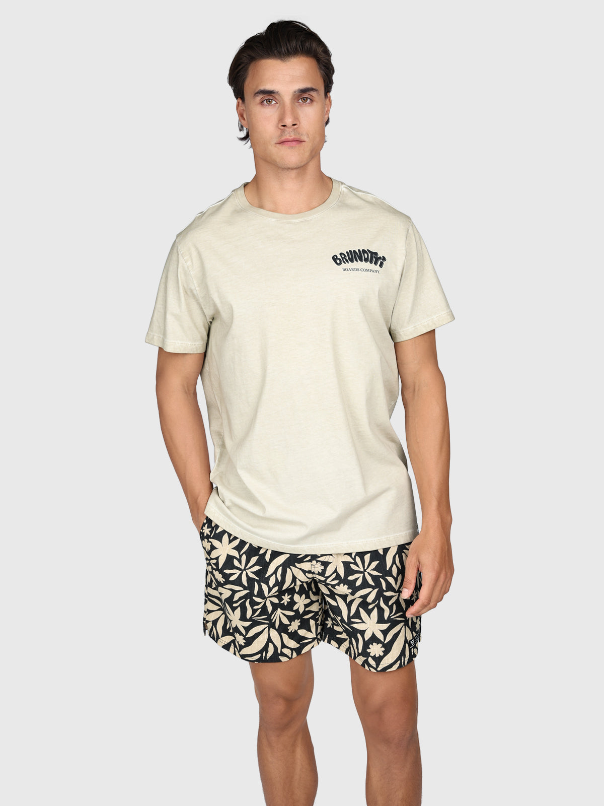 Johnian Men T-shirt | Feather Grey